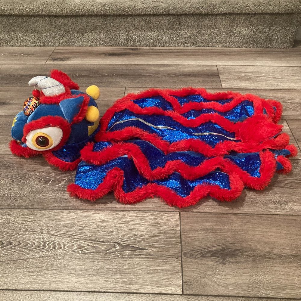 Dog Costume: Lunar New Year Dragon Lion Dance Outfit